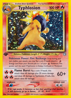 Typhlosion, Neo Genesis